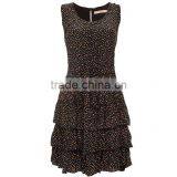 Summer Newest Fashion Latest Dress Designs Photos With Shift Skirt and Sleeveless thumbnail-2