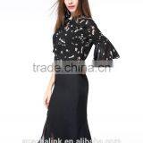 Beautiful Design Asymmetrical Office Wear Long Skirts for Women thumbnail-2