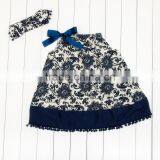 Baby Pillowcase Dress Kids Girl Summer Floral Dress Baby Boutique Clothing Pillowcase thumbnail-1