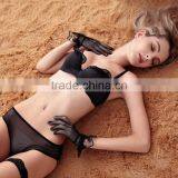 Lovely Girl Seamless Push up Lace Bra Panty Set Sexy Photos thumbnail-2