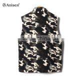 Wholesale China Factory Outdoor Clothing Camo Men Sherpa Vest thumbnail-2