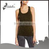 Sexy Yoga Wear for Women's Run Seam Front Sleeveless Sports Top thumbnail-1