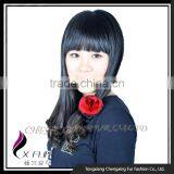 CX-E-33 Beautiful Hair Accessories For Women Rabbit Fur Headband thumbnail-2