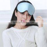 Custom Made Double Layer Solid Color Plush Silk Eye Mask, Silk Shading Sleeping Eye Mask thumbnail-4