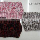 2016 Fashion Winter Top Quality Soft Yarn Latest Woman Designer Crochet Hairband thumbnail-4