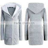 2016 Women's Winter Slim Hooded Coats Fur Collar Cotton Warm Long Coat Jacket Outwear Top thumbnail-4