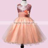 Beauty Princess One Piece Baby Girl Flower Dress Girl Party Dress Birthday Kids Children Frocks Dress Sleevless thumbnail-5