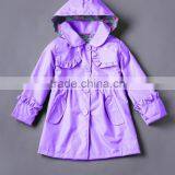 Zm50346b Autumn Kids Clothing Wholesale Pure Color Children Coat thumbnail-4