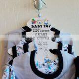 Wholesale Simply Style New Born Winter Clothing Set Winter Printed Knitted 8 Pcs Set For Boys 8TB1-39 thumbnail-4