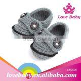 Kids Hand Made Crochet Shoes Baby Crochet Wool Shoes LBE4092742 thumbnail-3