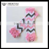 New Wholesale Chevron Baby Lace Boot Sock thumbnail-3
