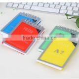 A7,A6,A5,B5 PP Cover Notbeook Wire-o Binding Writing Pad Customizable Memo Pad thumbnail-4