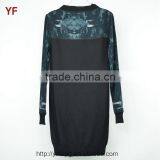 Winter Long Evening Women Sweater Wholesale Dress thumbnail-2