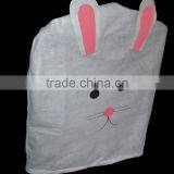 SET-4 White Felt EASTER BUNNY & RABBIT CHAIR COVER thumbnail-2