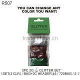 FOR CRAFT(R507) 3PC GLITTER SET thumbnail-1