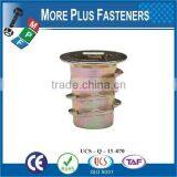 Made in Taiwan High Quality Zinc Alloy Wood Insert Nut thumbnail-2