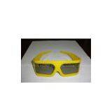 3D/4D/5D/6D Cinema ABS Plastic Linear Polarized Glasses for Imax Cinema System thumbnail-1