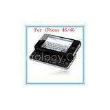 Mini Slide Wireless Plastic Dust Prevention Folding Bluetooth Keyboard For Iphone 4 / 4S