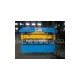 5.5kw Roof Sheet Roll Forming Machine With Touch Screen PLC Control System