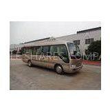 Enclosed Sightseeing Electric Minibus , Coaster Type Mini Electric Powered Vans