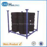 commercial stacking portable truck tyre storage rack