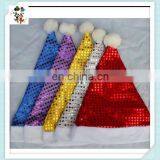 Xmas Party Santa Fancy Dress Sequin Christmas Hats HPC-1098 thumbnail-4
