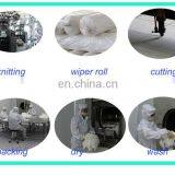 120gsm 9"x9" Laser Sealing Double Kintted Cleanroom Wiper thumbnail-4