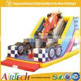 PVC Tarpaulin High Quality Inflatable Car Theme Slide for Sale