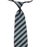 Double-brushed Green Polyester Woven Necktie Double-brushed Shirt Collar Accessories