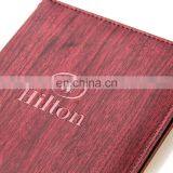 Hotel Resturant Popular Used Leather Manufacturer Bill Holder thumbnail-3