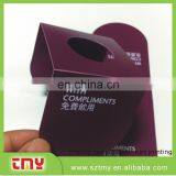 0.38mm Thickness Pvc Neck Tag Wine Bottle Pvc Neck Tag thumbnail-1