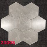 Grey Marble Look 200x230mm Anti-Slip Large Hex Tile