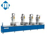 Aluminum curtain wall machine milling and drilling profile window door