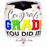 Graduation Balloon Foil Balloon Helium Balloon Mylar Balloon Party Balloon Decoration Balloon
