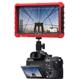 Lilliput Best 7 inch IPS 4K HDMI On-camera Video Monitor with Red Rubber Case