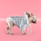 Cute Dog Bulldog Clothes Flannel Coats Jacket Sunflower Design Hoodie Cosplay Pet Apparel thumbnail-6