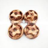 Yarn Craftsman Manufacturer Wholesale Weaving Tools Wooden Spool for Knitting Yarn thumbnail-5