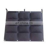 Black Felt Planters Bags Vertical Garden With Waterproof Backing thumbnail-1