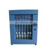 Lab use crude fat testing soxhlet extraction equipment