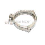 SS304 KF80 Vacuum Three-piece Clamp for Quick Connection thumbnail-2