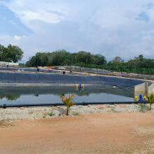 0.5mm 0.75mm 1mm Black HDPE LLDPE Geomembrane Pond Liner for Fish Shrimp Farming Tanks thumbnail-3
