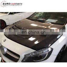 W176 Carbon Fiber Bonnet Fit for MB A-class W176 2014-2017year to VS Style Full Carbon Fiber A45 Hood thumbnail-2