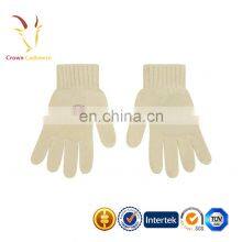 Beautiful Cashmere Knitted Hat Scarf Gloves Set for Child thumbnail-4