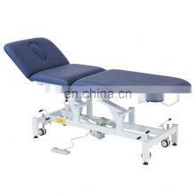Hospital Comfy Mobile Folding Massage Treatment Bed Osteopathic Treatment Couch Massage Spine Physiotherapy Bed thumbnail-2