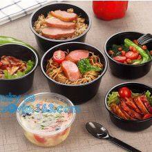 Food Bowl, Soup Bowl, 3 Compartment Durable Plastic Food Meal Prep Bento Box,modern Style Food Grade Plastic Fresh Box/bento Box/lunch Box Pac thumbnail-2