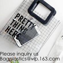 Holographic Pvc Bags, Holographic Packs, Holographic Pouch Bags, Holographic Metialized Cosmetic Make Up, Holographic PU thumbnail-2