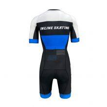 Hot Design Unisex Skate Sportswear Customized Sublimation Short Sleeve Custom Speed Skating Suitcustom Speed Skating Suit Roller Inline Speed Skating Skin Suit thumbnail-2