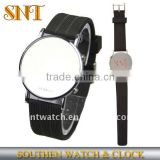 LED digital silicone watch,round case