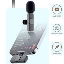 New Arrival Noise Cancelling Wireless Microphone Portable Studio Live Streaming Equipment 2.4G Mobile Microphone thumbnail-5