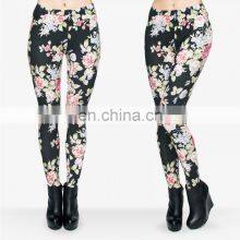 Custom Design Sublimation Printing Gym Fitness Ladies Legging Girls Black Python Print Leggings for Women thumbnail-1